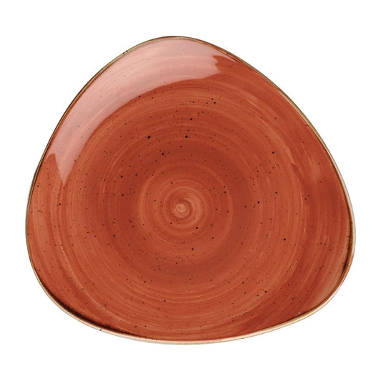 FF688 Churchill Stonecast Spiced Orange Lotus Bord (12 stuks)