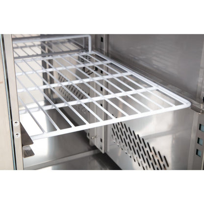 G378 Polar U-serie 3-deurs koelwerkbank 339L