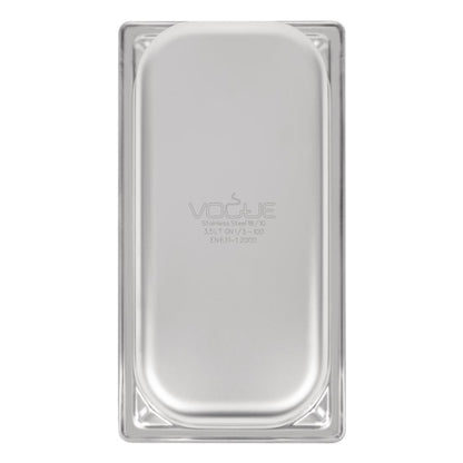 DW443 Vogue RVS GN 1/3 bak 100mm