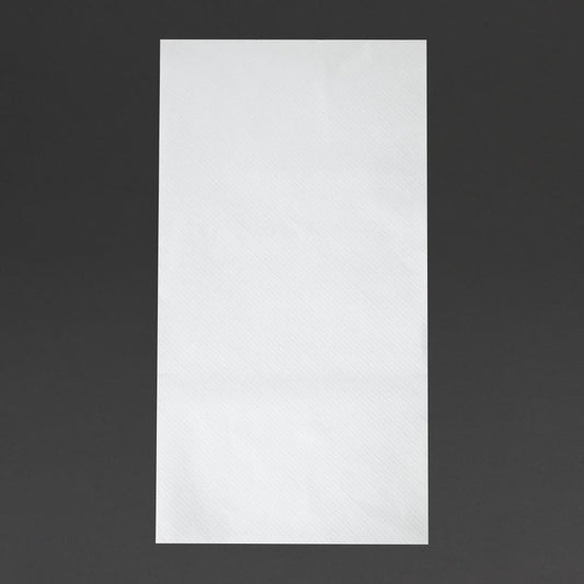 U215 Tork papieren tafelkleed wit 90x90cm (25 stuks)