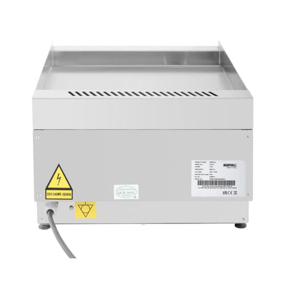 CU473 Buffalo 600 Serie Elektrische Bakplaat 400 Mm