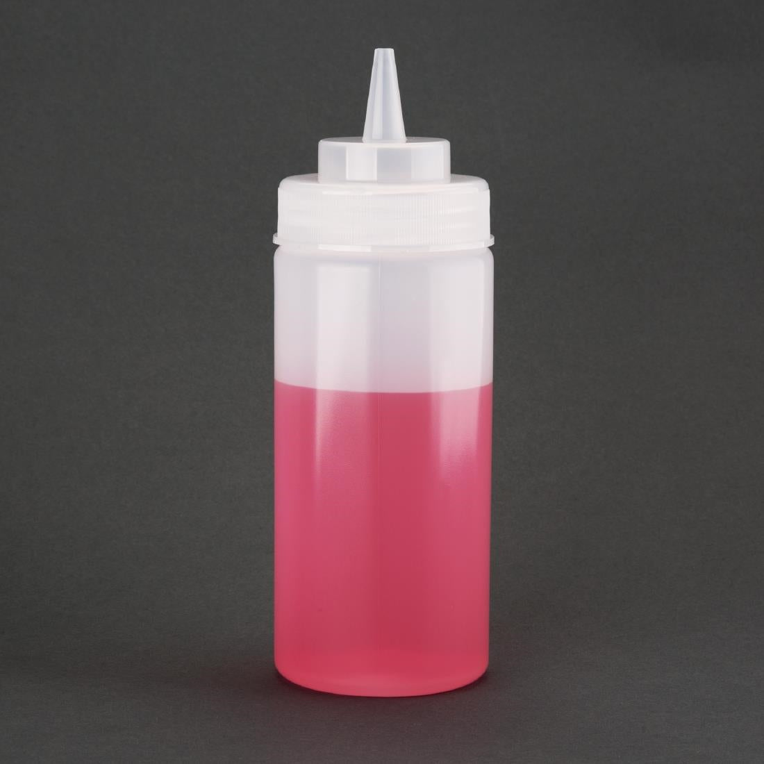 E092 Vogue portioneer knijpfles transparant 450ml