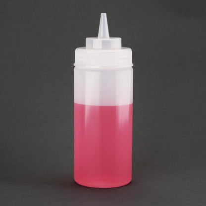 E092 Vogue portioneer knijpfles transparant 450ml