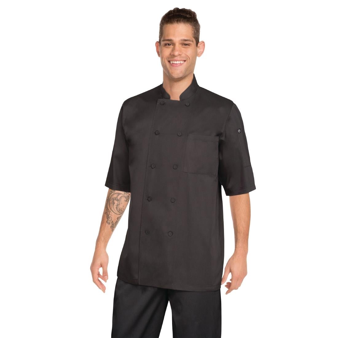 B054-XL Chef Works Montreal Cool Vent koksbuis zwart XL