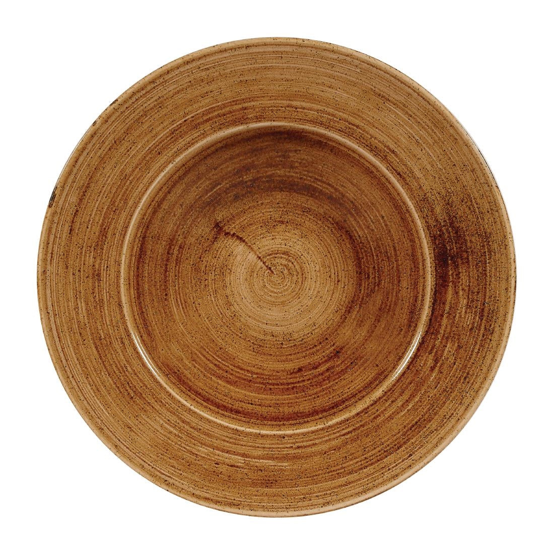 FA609 Churchill Stonecast Patina Vintage Copper Kom Met Brede Rand Large 27.9cm (12 stuks)