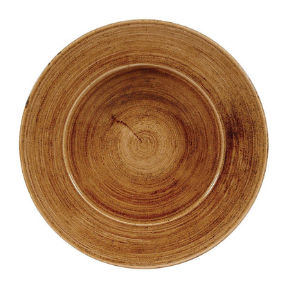 FA609 Churchill Stonecast Patina Vintage Copper Kom Met Brede Rand Large 27.9cm (12 stuks)
