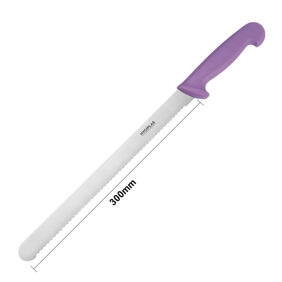 FX119 Hygiplas Slicer Gekarteld Paars 30cm