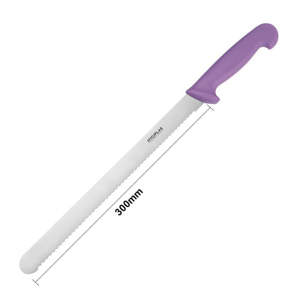 FX119 Hygiplas Slicer Gekarteld Paars 30cm