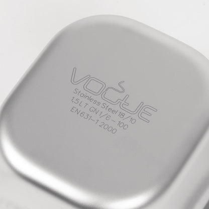 DW450 Vogue RVS GN 1/6 bak 100mm