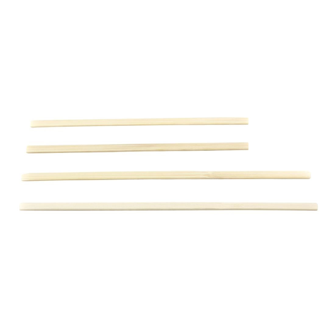 HZ716 Sier Disposables roerstaafje bamboe 140 x 5 x 1mm (1000 stuks)