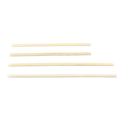 HZ716 Sier Disposables roerstaafje bamboe 140 x 5 x 1mm (1000 stuks)