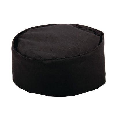 A206-L Whites unisex polykatoen skullcap zwart L