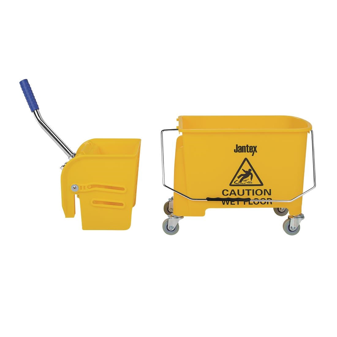 F951 Jantex Kentucky rolemmer met wringer geel 20Ltr