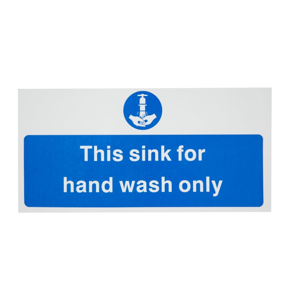 L952 Vogue 'Hand wash only' vinyl sticker