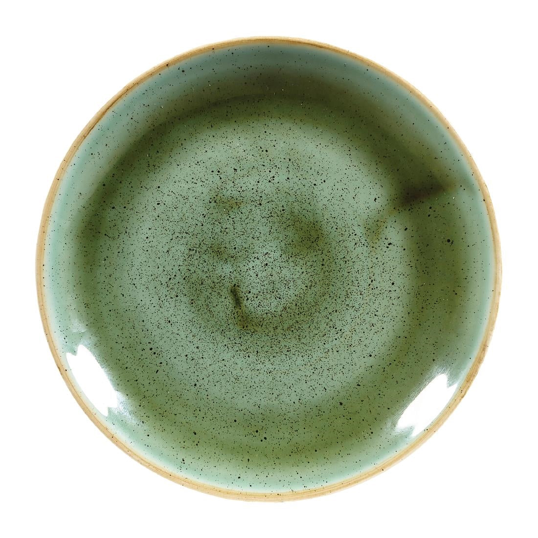 DF997 Churchill Stonecast Samphire Green Evolve Coupe Bord 16.5cm (12 stuks)