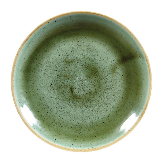 DF997 Churchill Stonecast Samphire Green Evolve Coupe Bord 16.5cm (12 stuks)
