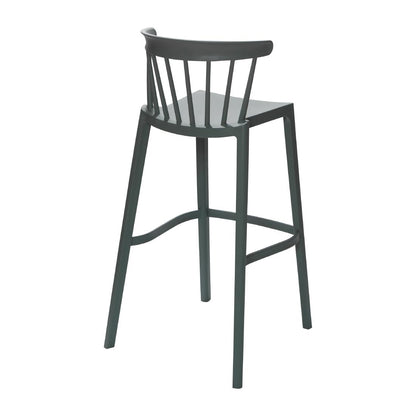 FT976 Windson polypropyleen barkruk groen (4 stuks)