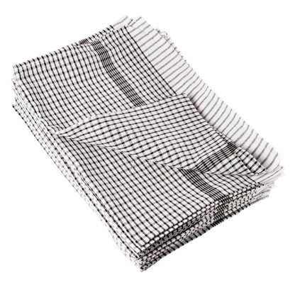 O3464 Vogue Wonderdry theedoeken zwarte ruit