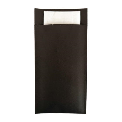 DM066 Europochette Royal bestekzakje met Double Point servet (200 stuks)