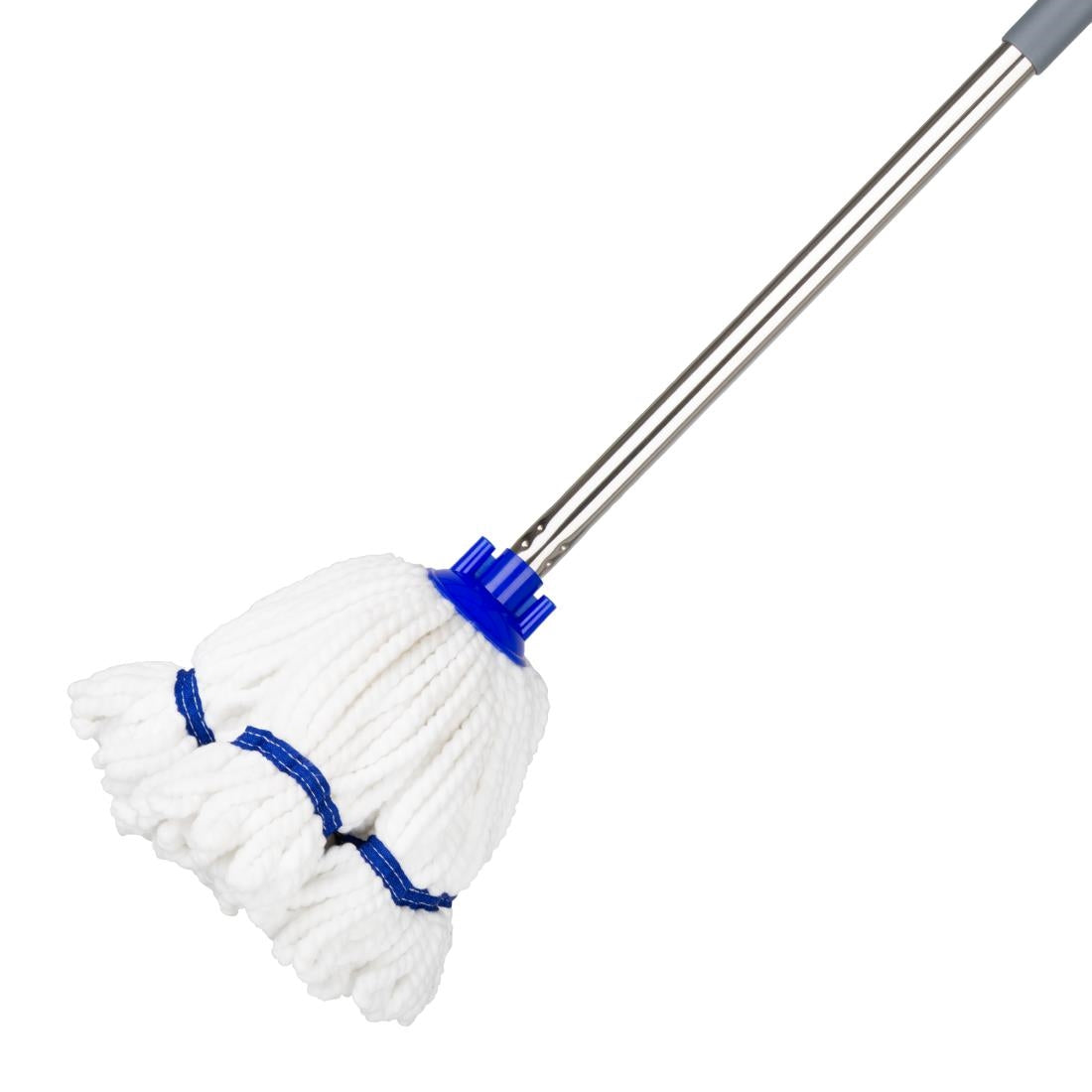 HX250 Jantex Microvezel Mop Hoofd Blauwe Streep 150g