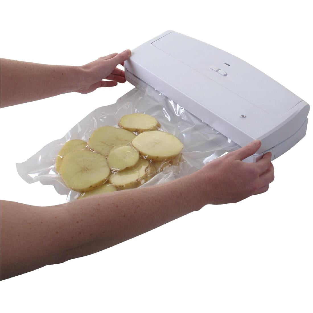 DM882 Vogue vacumeerzakjes met reliëf 25x35cm (50 stuks)