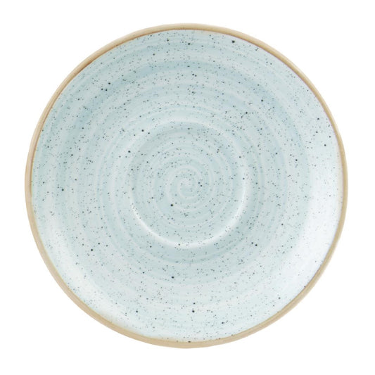 DK515 Churchill Stonecast cappuccino schotels blauw 185mm (12 stuks)