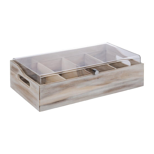 FT157 APS bestekbak met deksel 510 x 280mm vintage design