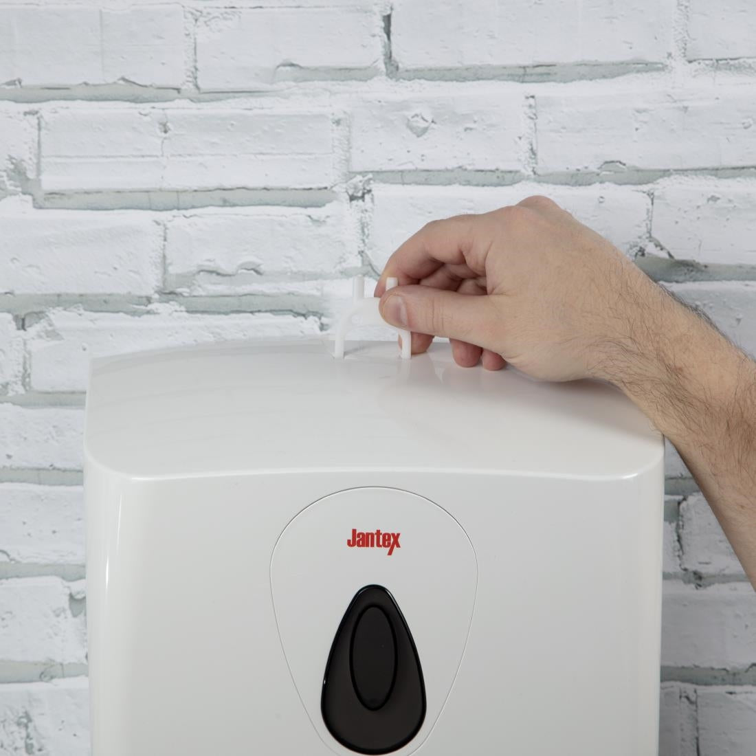 GD839 Jantex multi-fold handdoekdispenser wit