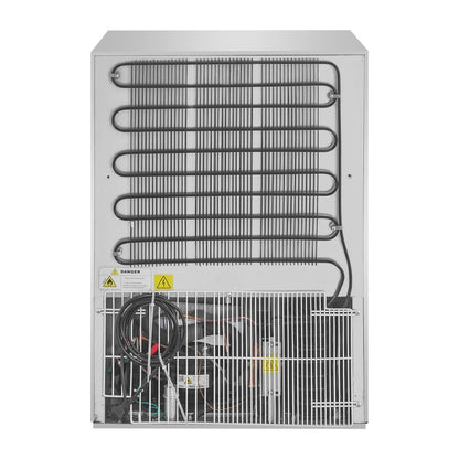 PC002 Polar C-Serie lage Koelkast Roestvrij Staal 150Ltr