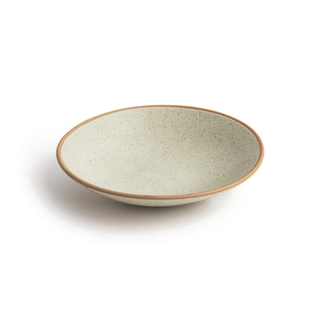 FA340 Olympia Canvas ondiepe schalen crème 20cm (6 stuks)
