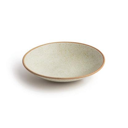 FA340 Olympia Canvas ondiepe schalen crème 20cm (6 stuks)