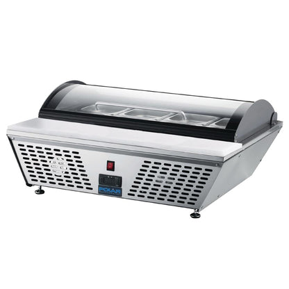 GP293 Polar G-Series Energiezuinige Aanrecht Voorbereidingskoelkast 4X GN 1/3