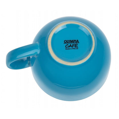 HC404 Olympia Cafe cappuccinokoppen blauw 34cl (12 stuks)