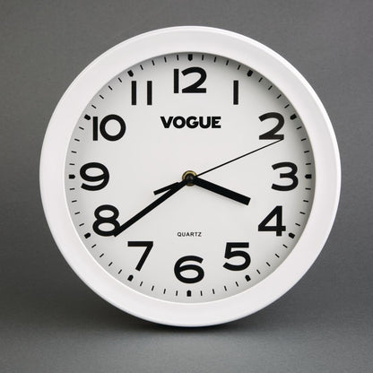 K978 Vogue keukenklok 24cm wit