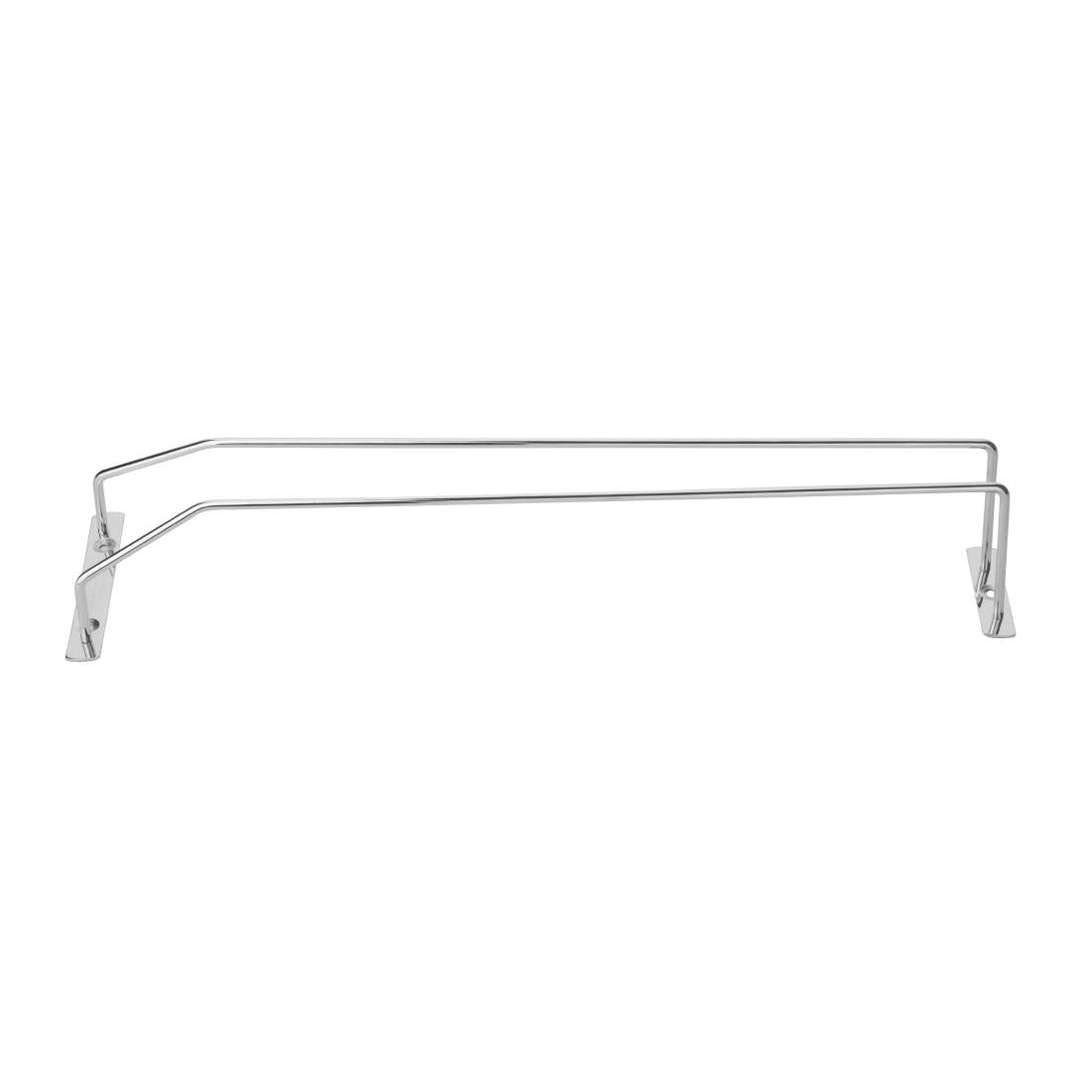 CE307 Olympia glazenrek verchroomd 40,5cm