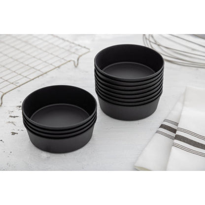 DN950 Matfer Bourgeat Exoglass mini-taartvorm glad 10cm (12 stuks)