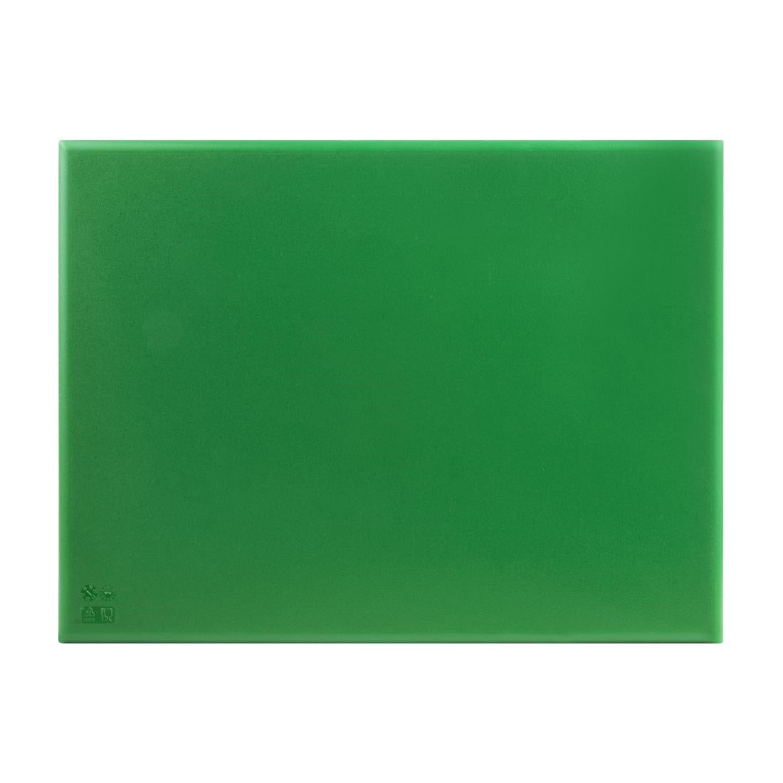 J043 Hygiplas HDPE snijplank groen 600x450x25mm