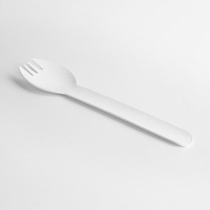 HT488 Fiesta Composteerbare Papieren Sporks 160 mm (100 stuks)