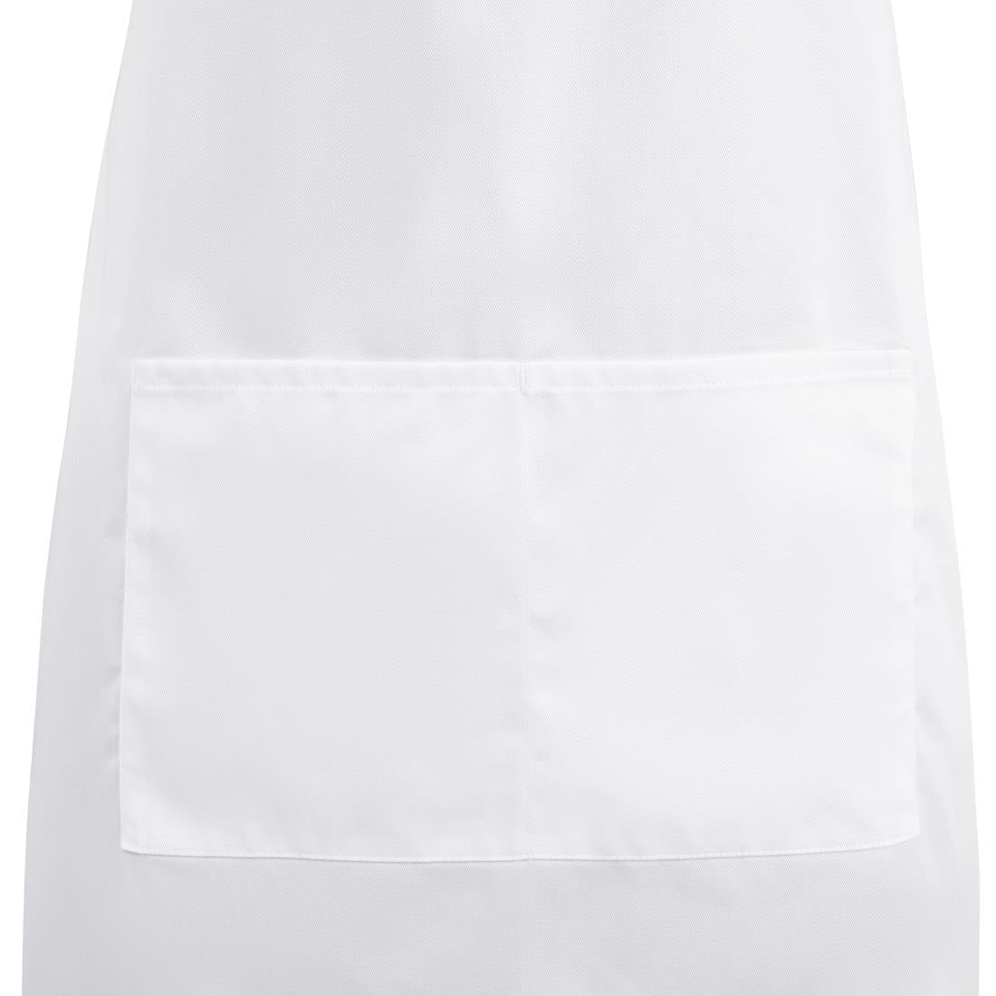 A923 Chef Works halterschort wit