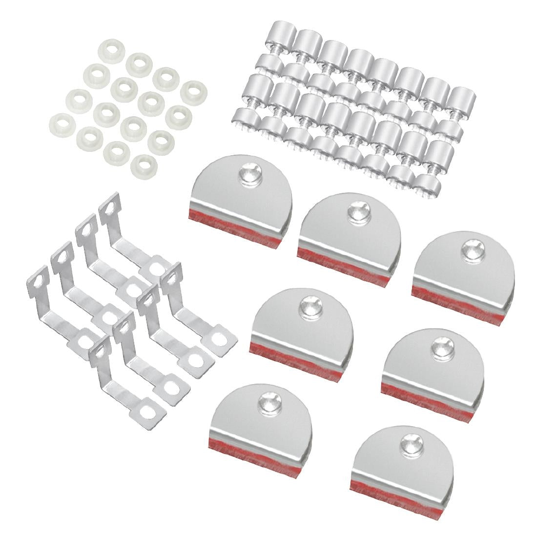 AB195 Polar glasbevestigingsset
