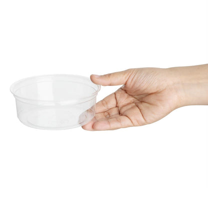HU064 Fiesta recyclebare rPET Deli-bekers 225 ml/8 oz (300 stuks)