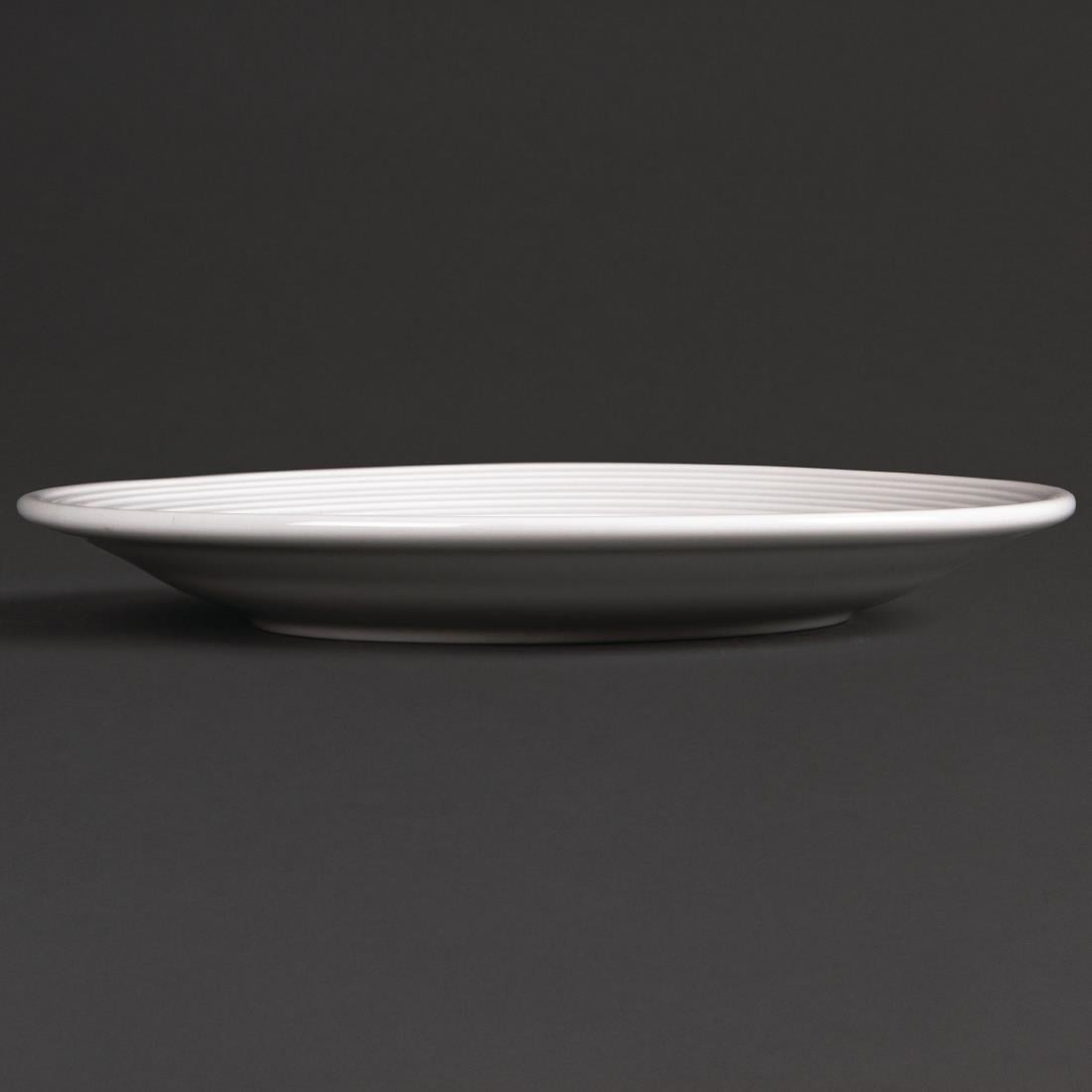 U089 Olympia Linear Borden Met Brede Rand 15cm (12 Stuks)