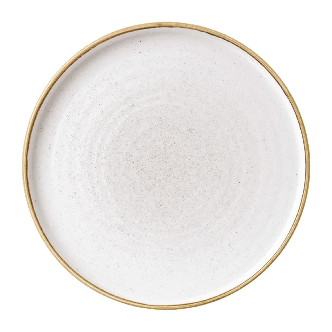 FC161 Churchill Stonecast Barley White Bord Met Opstaande Rand 25.9cm (6 stuks)