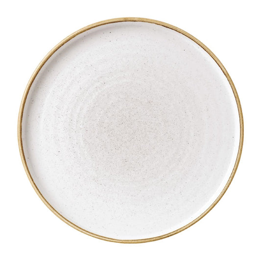 FC161 Churchill Stonecast Barley White Bord Met Opstaande Rand 25.9cm (6 stuks)