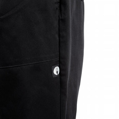 A431-S Chef Works Executive dames pantalon zwart S