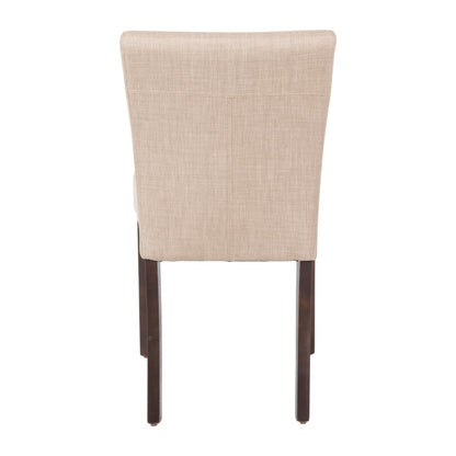 GR367 Bolero eigentijdse eetkamerstoel natuurlijk beige - (2 stuks)