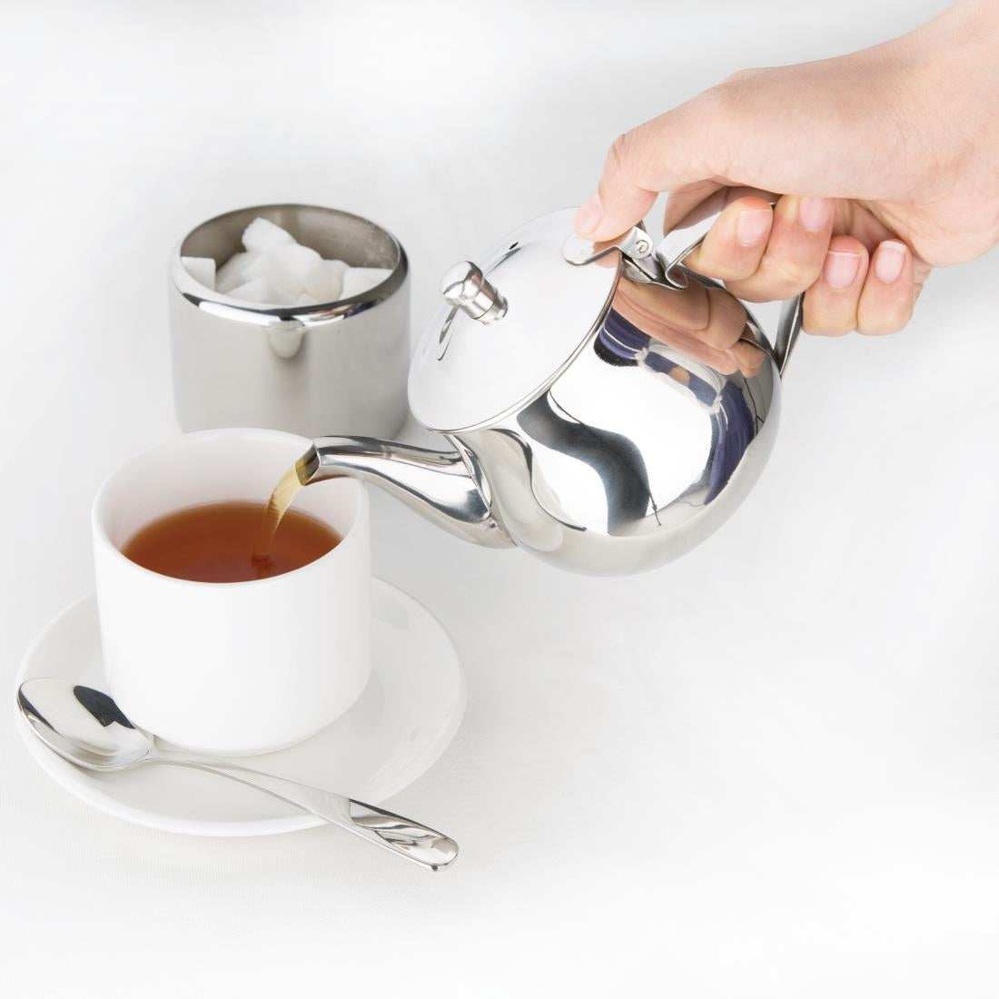 C458 Olympia RVS Arabische theekan 0,4Ltr