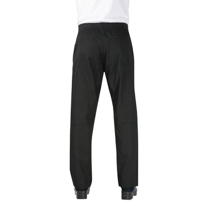 BB301-L Chef Works lichtgewicht heren koksbroek zwart L