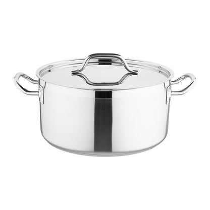DB255 Nisbets Essentials inductie kookpan 32cm 12Ltr