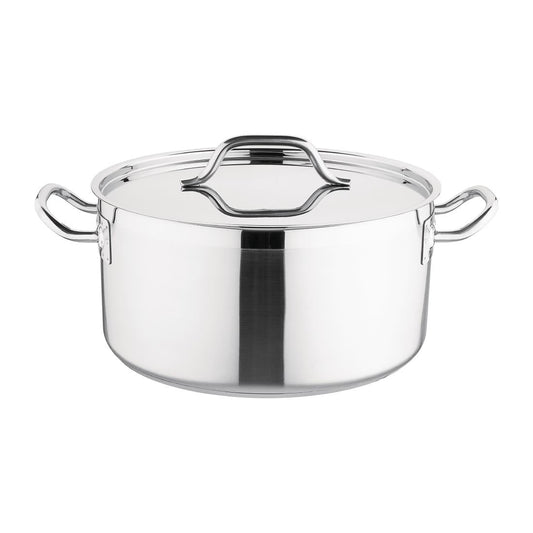 DB255 Nisbets Essentials inductie kookpan 32cm 12Ltr